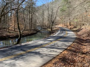 Pocket Rd on the Haywood Valley Route