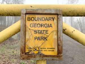 State park boundary